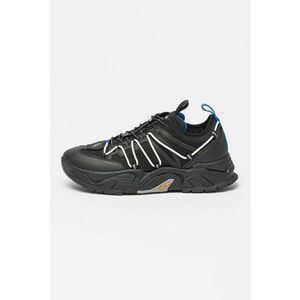 Pantofi sport de piele ecologica si material textil imagine