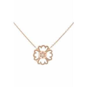 Colier Diamond rose gold Faith Flower imagine