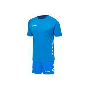 Set echipament sportiv albastru - tricou + sort - imagine