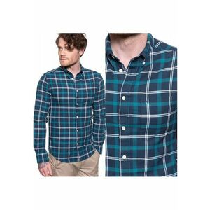 Camasa Barbati - Ls 1Pkt Bdown Shirt - Croi: Regular Fit - Inchidere: Nasturi - Compozitie Material: 100% Bumbac - Numar Buzunare: 1 - Albastra imagine