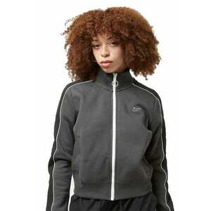 Bluza de trening cu fermoar si logo imagine