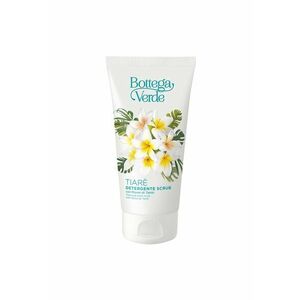 Scrub Hidratant pentru Corp - Cu Extract de Ulei de Monoi din Tahiti - Tiare - 150 ML - Bottega Verde - Exfoliere Delicata - Netezire si Hidratare Intensa - Textura Cremoasa cu Vitamina E imagine
