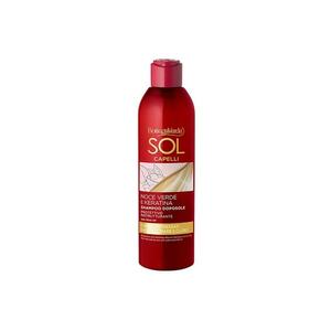 Sampon dupa plaja - cu ulei de nuci verzi si keratina - Sol Capelli Noce Verde e Keratina - 250 ML - imagine