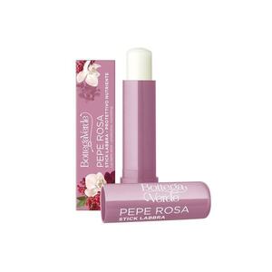 Balsam de Buze Hidratant - Cu Extract de Piper Roz - Pepe Rosa - 5 ML - Bottega Verde - Protectie si Efect Revitalizant - Aspect Natural - Luciu de Buze Profesional - Hidratare Intensiva si Catifelare imagine
