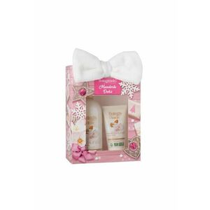 Set cadou Craciun - curatare si hidratare corp - cu ulei de migdale dulci - Mandorle - 400 ML - 75 ML - imagine