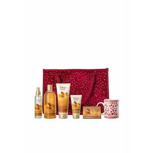 Set cadou Craciun - ingrijire completa corp - cu extract de argan - in ambalaj textil - Argan del Marocco - 125 ML - 150 G - 200 ML - 400 ML - 75 ML - imagine