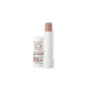 Balsam de buze - rezistent la apa - cu vitamina E si ulei de argan - SPF 30 - nude - Sol Argan - 5 ML - imagine