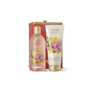 Set cadou femei ingrijire corp cu extract de trandafir si Ylang Ylang - in cutie metalica - Fiori d'Oriente - 200 ML - 400 ML - imagine