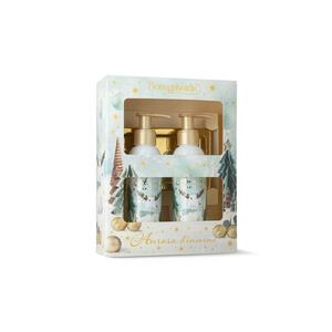 Set Produse Hidratare Maini - cu Aroma de Zahar si Mosc Alb - Aurora D'inverno - Hidrateaza - Protejeaza si Catifeleaza Pielea - Ofera Parfum Delicat si Prospetime - Ideal pentru Ingrijirea Zilnica - 2x150 ml imagine