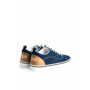 Tenisi din denim cu cusaturi decorative Jeans - imagine