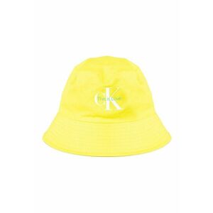 Caciula bucket galben - bumbac - ONE SIZE imagine