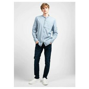 Camasa slim fit cu guler Mao - 54 imagine