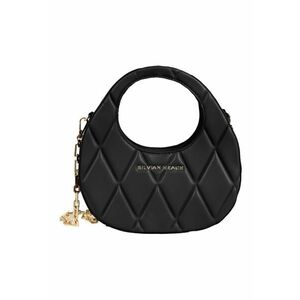 Geanta dama neagra - piele ecologica - 24x12x7cm - cu lant ajustabil si sac de depozitare imagine
