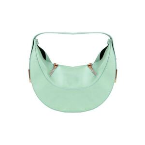Geanta dama - turcoaz - 32x37x10.5cm - piele ecologica - cu manere si buzunar interior imagine