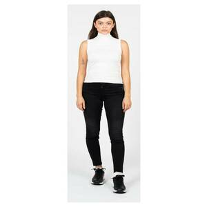 Blugi skinny cu talie inalta - imagine