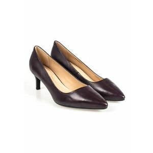 Pantofi din piele cu varf ascutit Elina - imagine