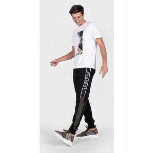 Pantaloni sport slim fit cu logo - imagine