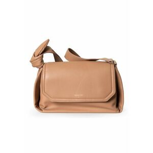 Geanta dama 34x16x19cm - cu clapa magnetica - interior cu logo - culoare neagra - dimensiune unica imagine