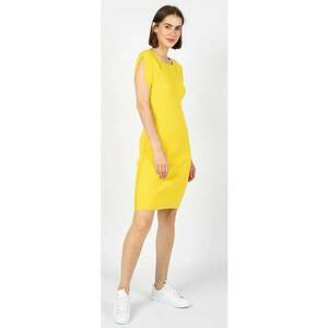Rochie scurta bodycon cu aspect striat - imagine