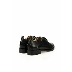 Pantofi Derby din piele cu nituri metalice - imagine