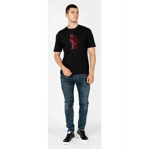 Tricou cu imprimeu grafic frontal - imagine