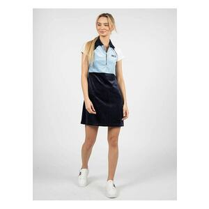 Rochie cu model 2 in 1 si guler clasic - imagine