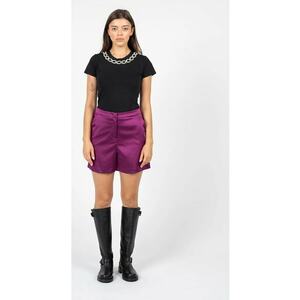 Pantaloni scurti cu aspect satinat - 42 imagine