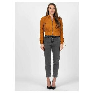 Geaca Scurta Din Piele - XL imagine