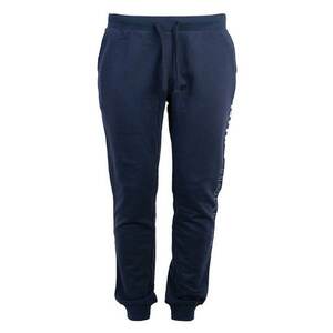 Pantaloni de trening uni cu talie ajustabila - imagine