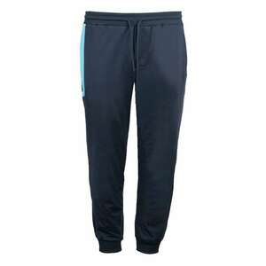 Pantaloni de trening cu snur in talie si buzunar contrastant - imagine