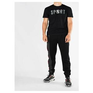 Pantaloni de trening cu benzi laterale contrastante - 52 imagine