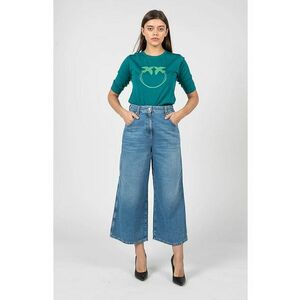 Culottes din denim cu aspect prespalat Hans - imagine