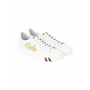 Pantofi sport din piele cu logo brodat Wiera - imagine