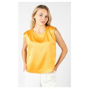 Bluza fara maneci cu aspect satinat Barry - imagine