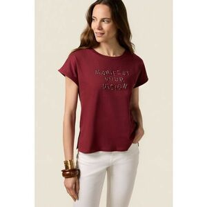 Tricou cu margele imagine