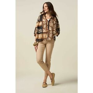Pantaloni slim fit cu talie medie imagine