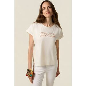 Tricou cu margele imagine