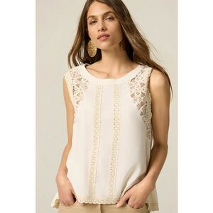Bluza fara maneci cu broderie imagine