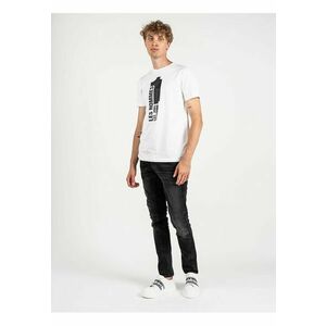 Tricou slim fit cu logo - imagine