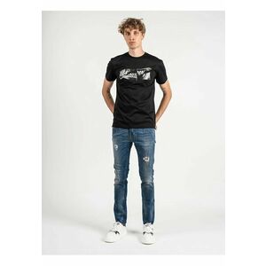 Tricou slim fit cu logo - imagine