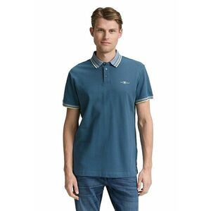 Tricou polo cu detalii contrastante imagine