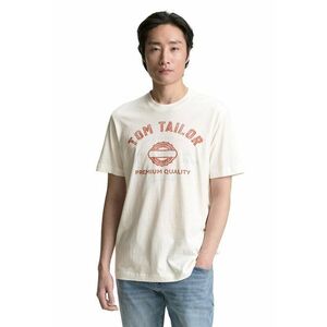 Tricou din bumbac cu imprimeu logo imagine