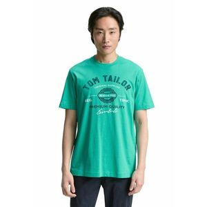 Tricou din bumbac cu imprimeu logo imagine