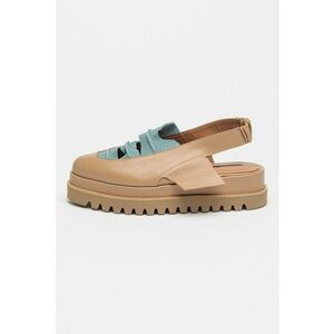 Pantofi slingback de piele imagine