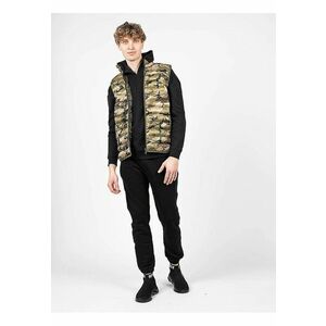 Vesta matlasata cu imprimeu tip camuflaj - imagine