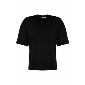 Tricou uni cu decolteu la baza gatului - imagine
