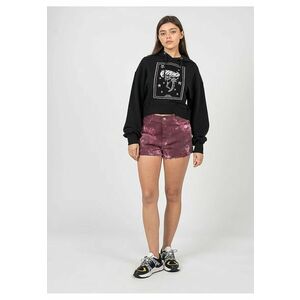 Pantaloni scurti din denim cu imprimeu tie-dye Gina - imagine
