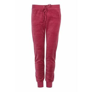 Pantaloni catifelati cu snur in talie - imagine