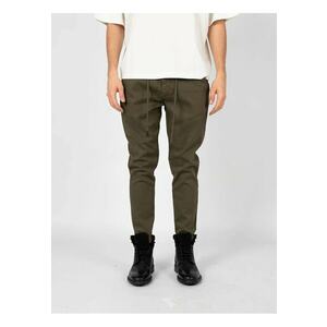 Pantaloni slim fit cu talie ajustabila - imagine