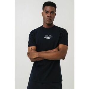 Tricou cu logo si decolteu la baza gatului imagine